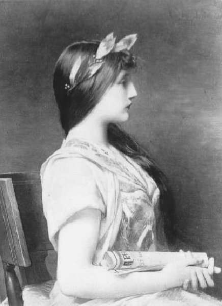 La Poésie Antique (Ancient Poetry) by Jules Joseph Lefebvre