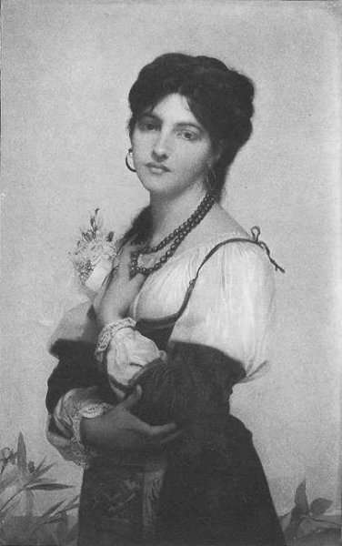 A Bride Of Sorrento by Jules Joseph Lefebvre