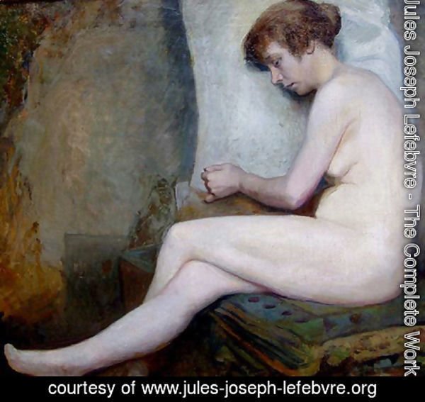 Jules Joseph Lefebvre - Susanne (unfinished)