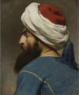 Jules Joseph Lefebvre - Portrait Of An Ottoman