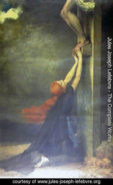 Jules Joseph Lefebvre - El dolor de Maria Magdalena