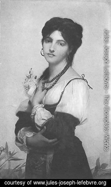 Jules Joseph Lefebvre - A Bride Of Sorrento
